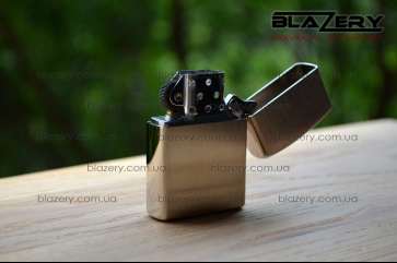 Зажигалка бензин Premium silver -800-